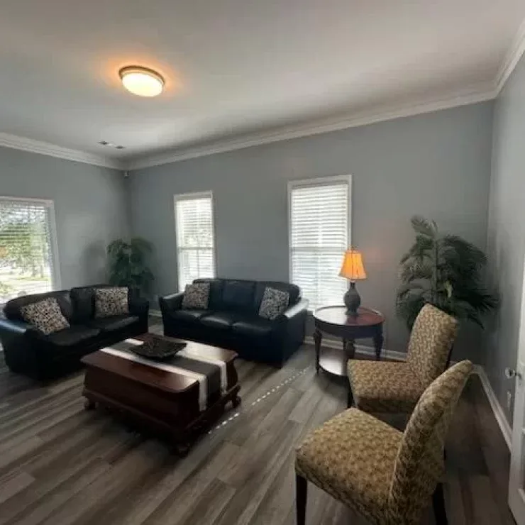 Reception area